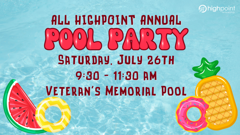 Annual Highpoint Pool Party